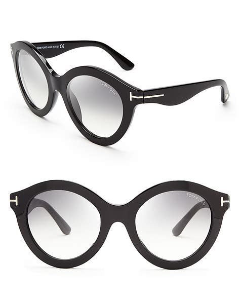 tom ford chiara round sunglasses